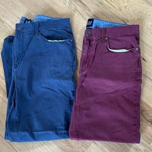 Gap cotton blend 5-pocket pants size 38